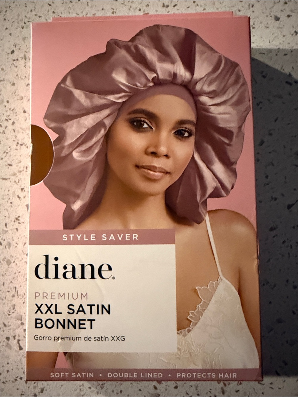 diane XXL Satin Bonnet - Pink